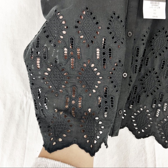 NWT TOPSHOP || Broderie Camisole Top - Picture 6 of 8